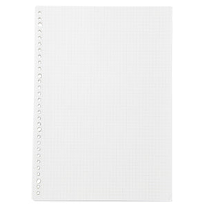 loose leaf paper 5mm grid muji