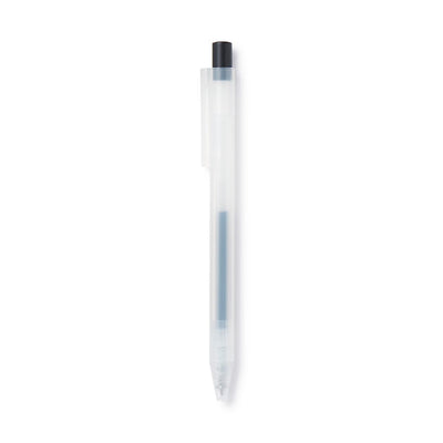 MUJI Cap Type Gel Ink Pen - 0.5 mm - Blue Black