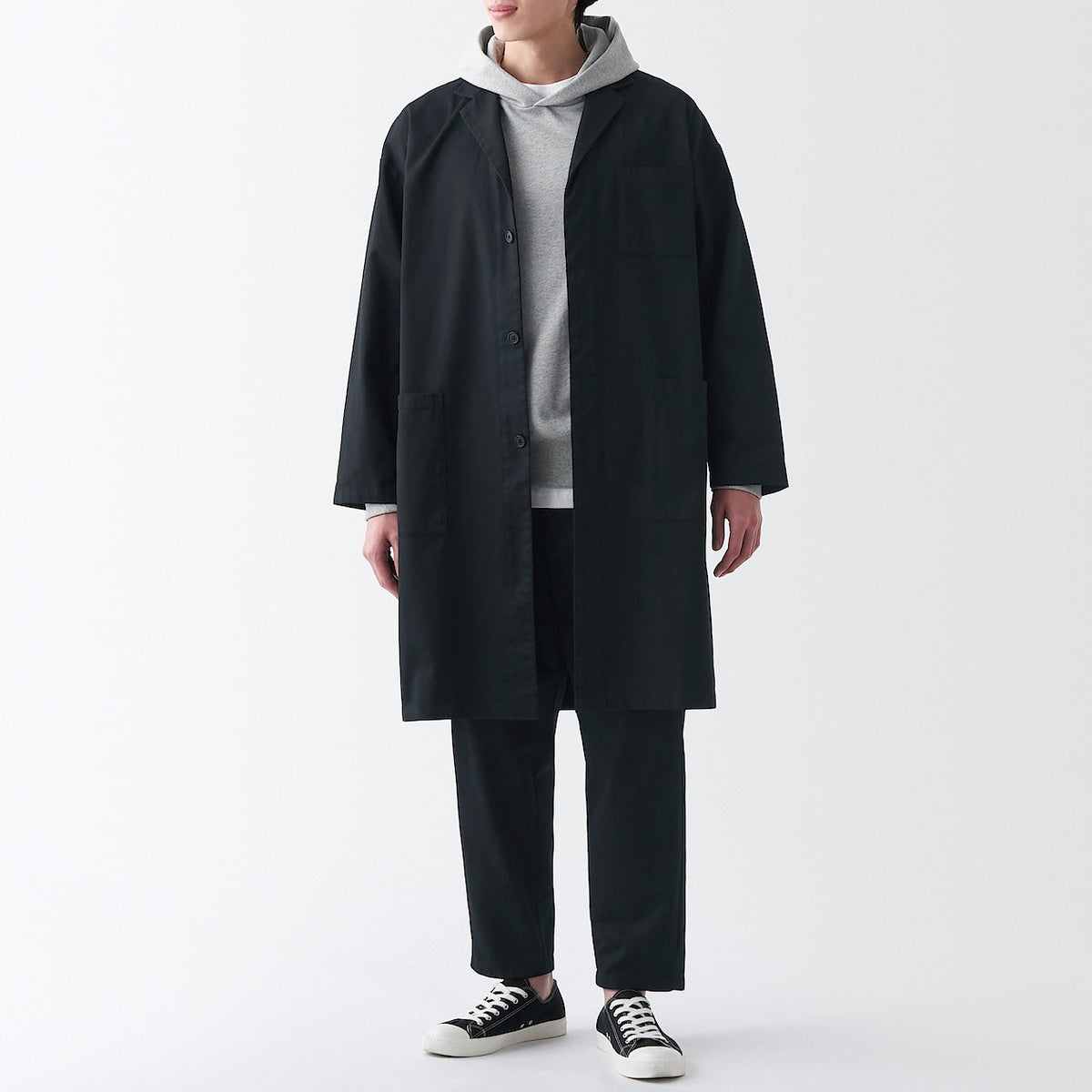 Men's Cotton Kapok Coat | Sustainable Fashion | MUJI Canada