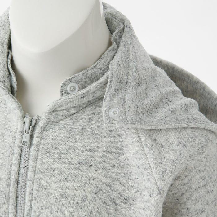 Kid's Brushed French Terry Zip-Up Hoodie
