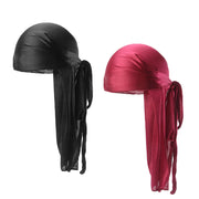 Black & Red 2 Pack Silky Durags - FRESHCOUPES