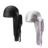 Black & Grey 2 Pack Silky Durags - FRESHCOUPES