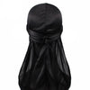 Black Satin Durag - FRESHCOUPES.