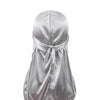 Grey Satin Durag - FRESHCOUPES.