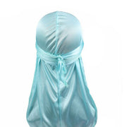 Baby Blue Satin Durag - FRESHCOUPES.