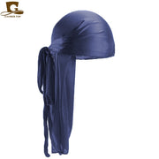 Dark Blue Silky Durag - FRESHCOUPES.