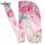 Rose Silky Durag With Flower Print