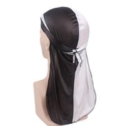 Black & White 2-Tone Durag - FRESHCOUPES.