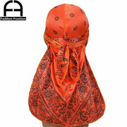 Orange Bandana Durag