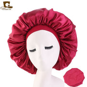 Red Silky Bonnet 