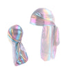 White Mommy & Me Reflective Durag Set - FRESHCOUPES.