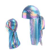 Blue Mommy & Me Reflective Durag Set - FRESHCOUPES.