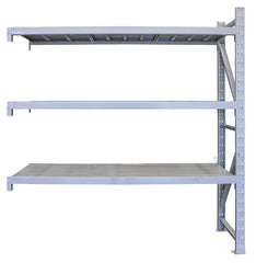 V20183A VISIPLAS 2000mm High Add-On Bay with 1800mm x 600mm Shelves on 3 Levels