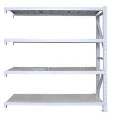 V20184A VISIPLAS 2000mm High Add-On Bay with 1800mm x 600mm Shelves on 4 Levels