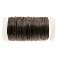 Black Reel Wire 24G (Ø:0.56mm x 100g)