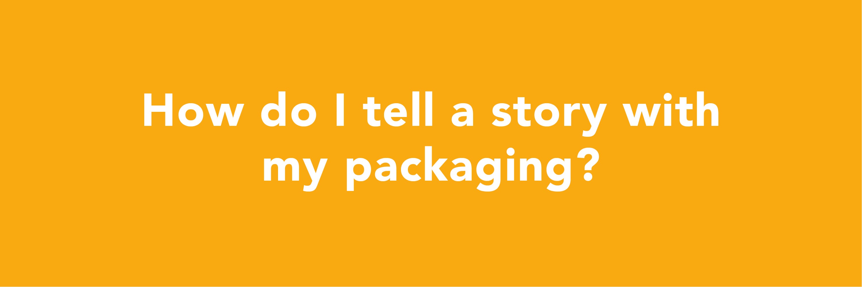 How do I tell a story with my compostable mailing bags