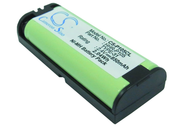 Battery for Avaya AP680BHP-AV 700503110, BT-1009, BT-1009A, BT-1024 2.4V Ni-MH 8