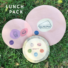 ecogene Lunch Pack beeswax wrap Australia