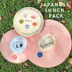 ecogene Australian made eco food wrap Japanese Lunch Pack