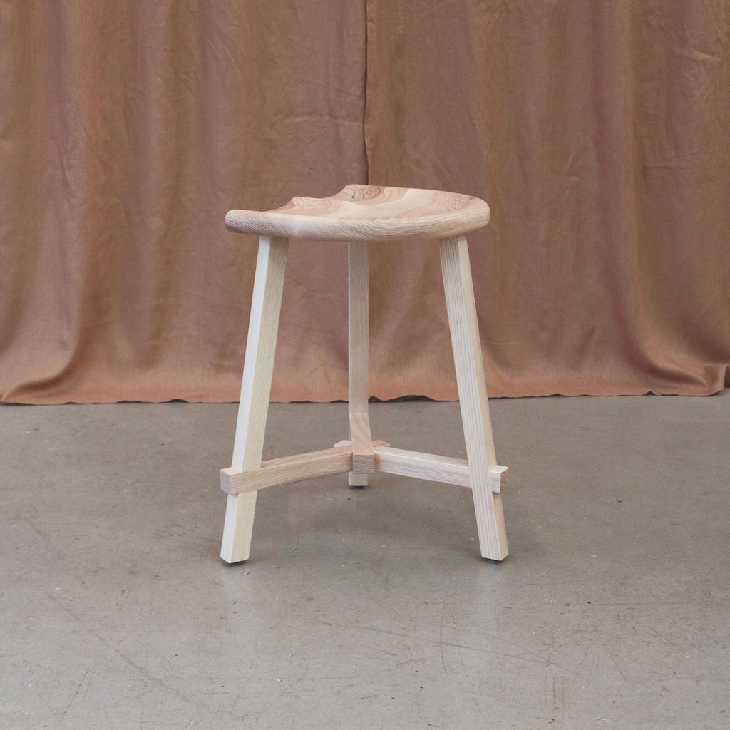 Martelo and Mo - Low Conti Stool 45cm - Ash