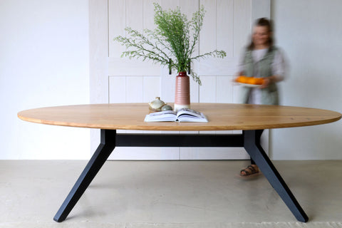 Oval Dining Table | Handcrafted Furniture