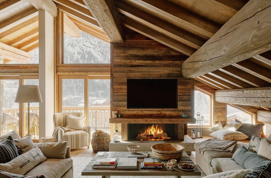Mountain Chalet sitting room