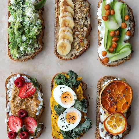 healthy toast