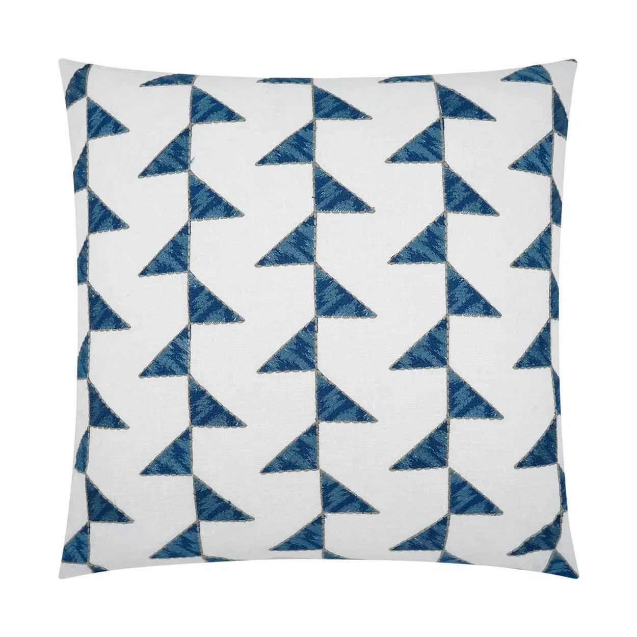 Alignment Lapis Blue Large Throw Pillow Insert