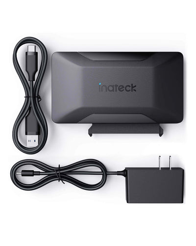 Inateck USB 3.0 to IDE/SATA External Hard Drive Reader Applicable to  2.5/3.5 HDD/SSD, with 12V/2A Power Supply, SA03001 – Inateck Official
