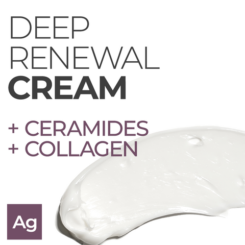 deep renewal cream with ceramides and collagen