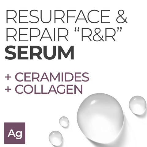 resurface and repair serum with collagen and ceramides