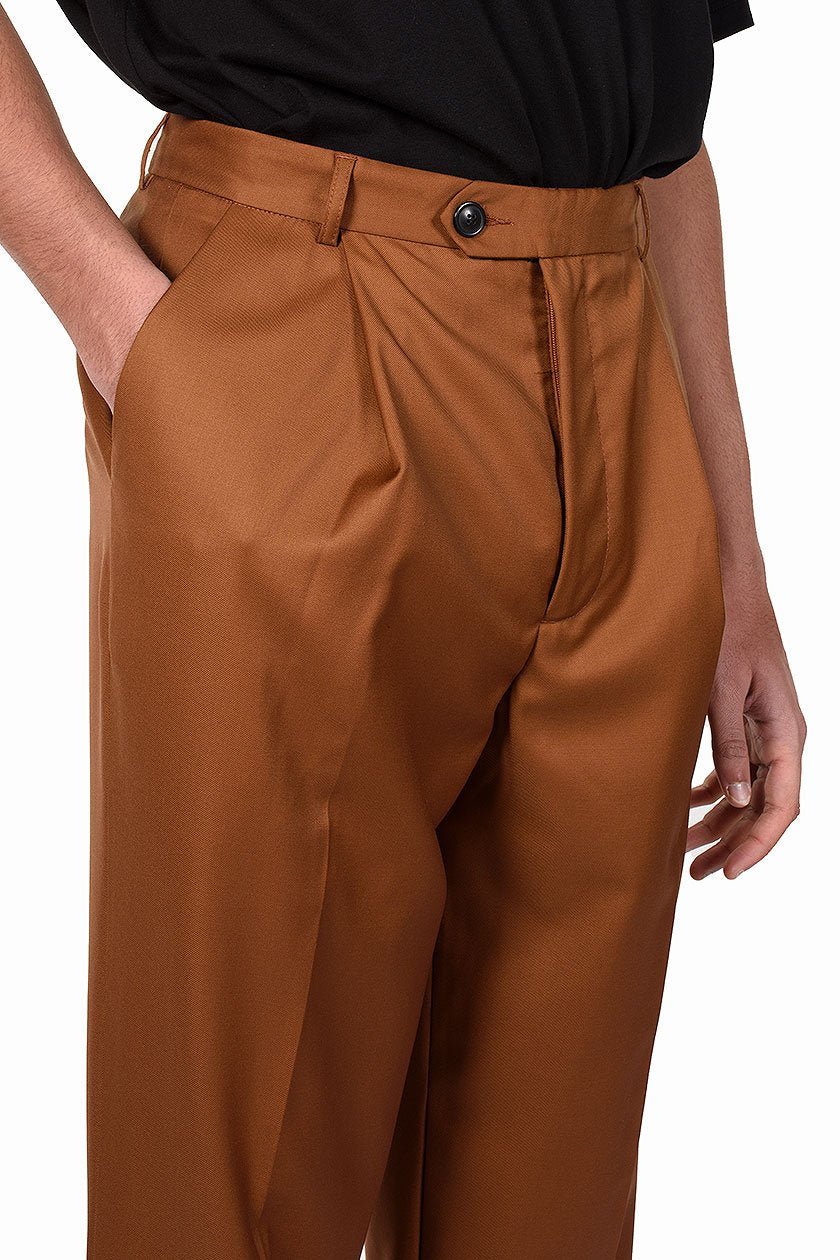 誕生日プレゼント trousers lownn スラックス DOUBLE PLEATED TROUSERS