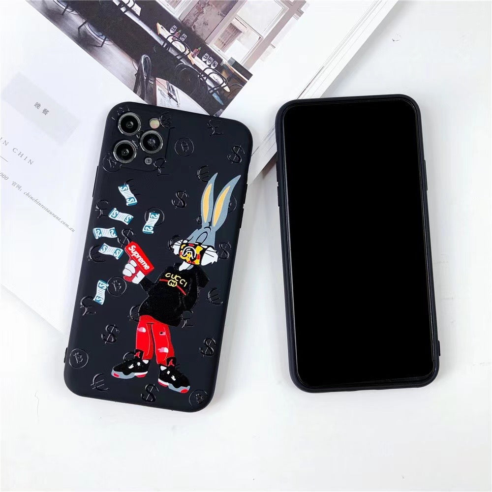 Hypebeast Money Gun Bugs Bunny Supreme Iphone Case Luxe Life By Mel