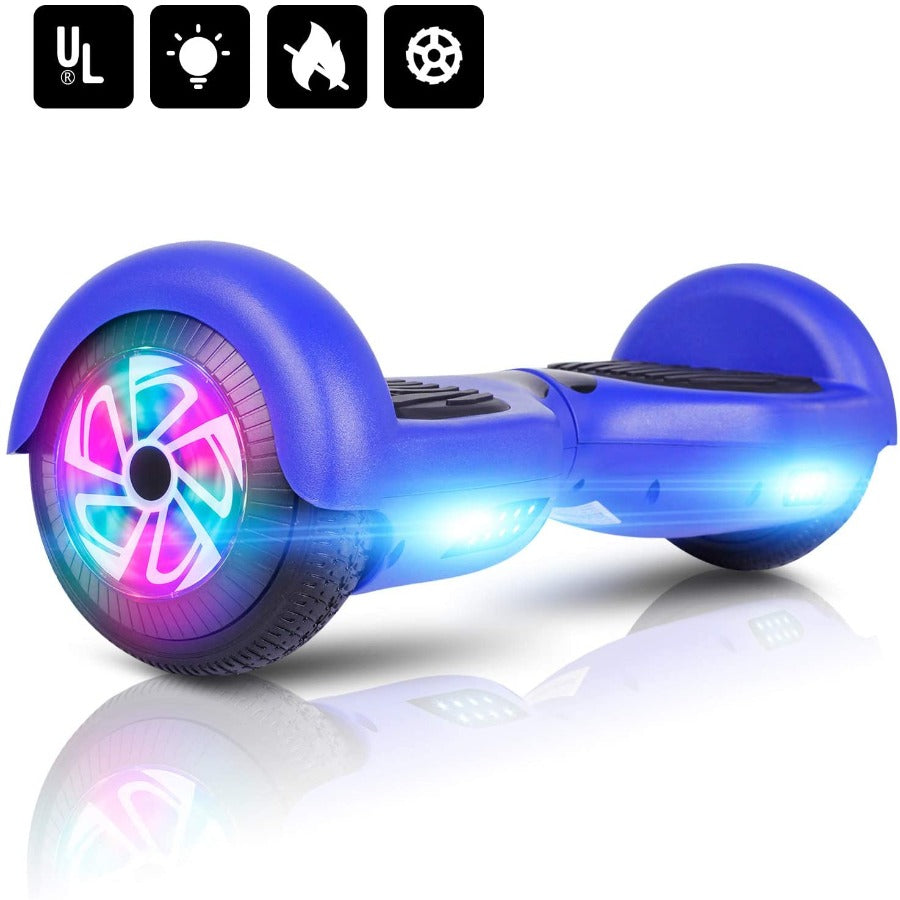 GlareWheel Hoverboard Light Up Wheels Build Bluetooth UL22 – Profile
