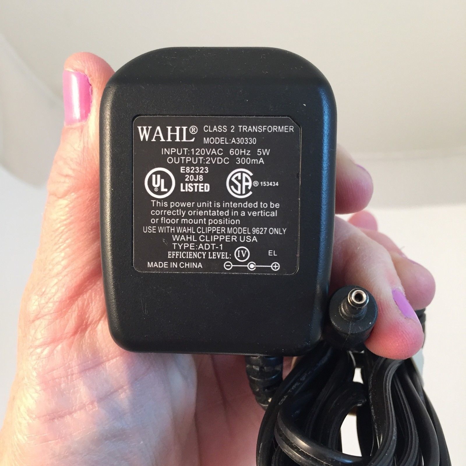 wahl power supply