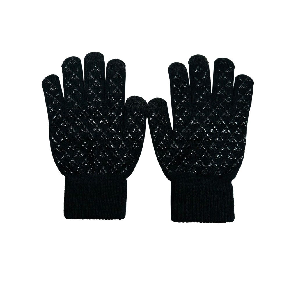 Se Grip gloves - Sort - Medium hos Supersox