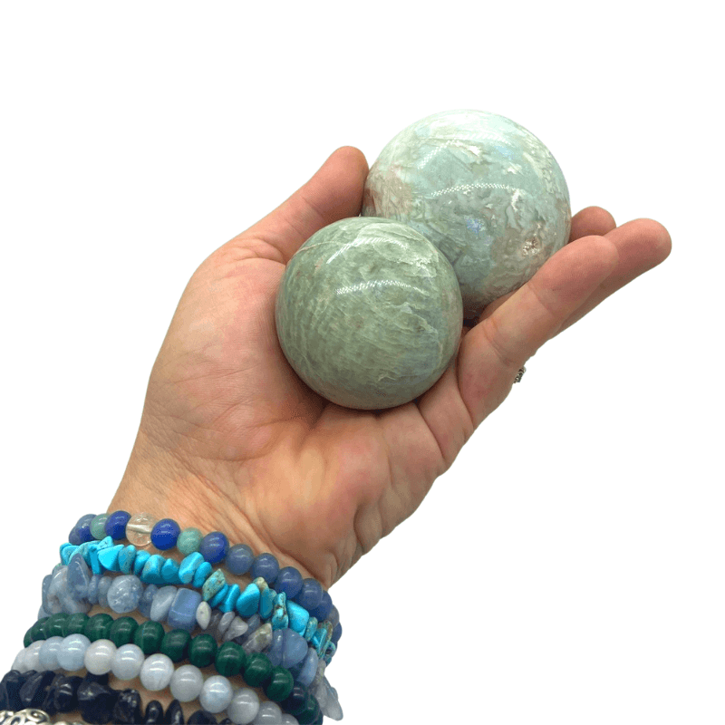 Amazonite Sphere, Large