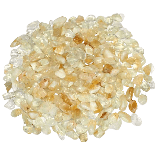 Mini Citrine Tumble, 5 Pack