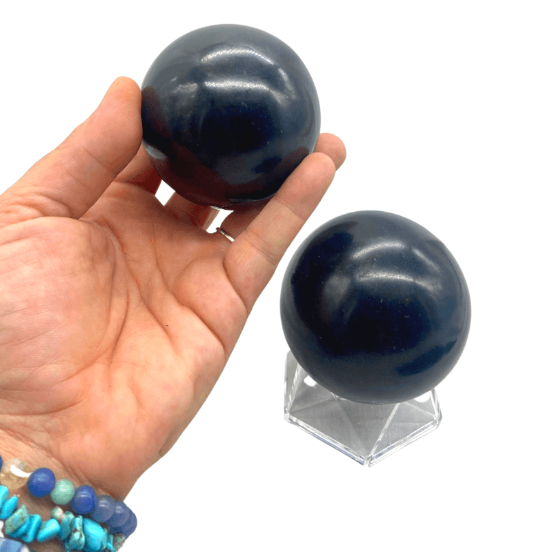 Black Tourmaline Sphere, Large