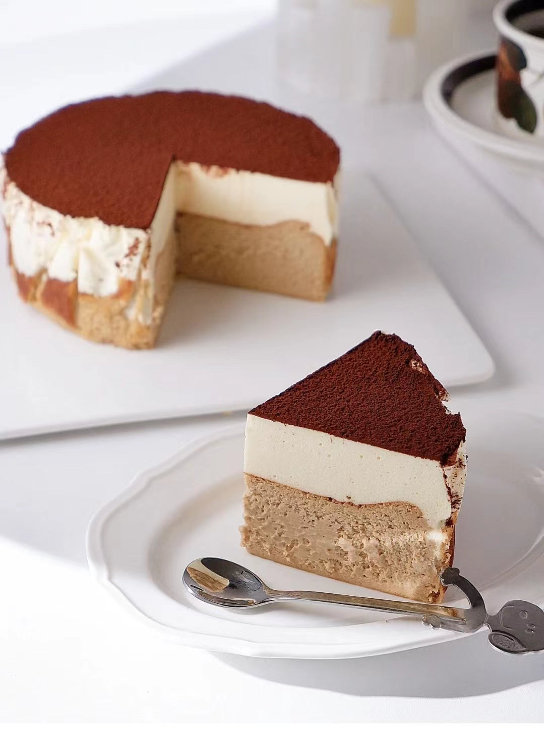 TIRAMISU BASQUE CHEESECAKE – KumaKeki