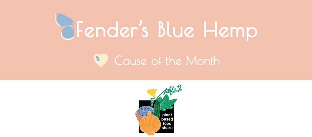 Fender's Blue Hemp Cause of The Month - Plant Based Food Share