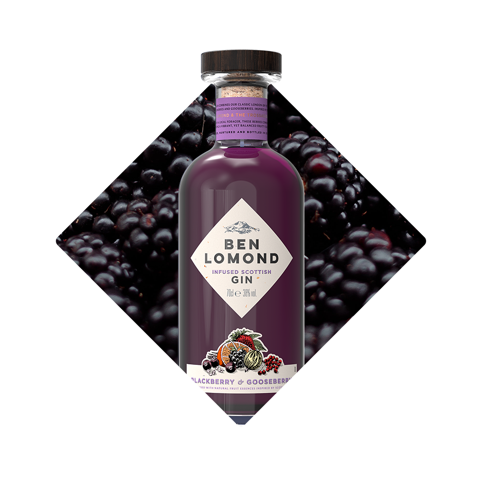 Blackberry gin