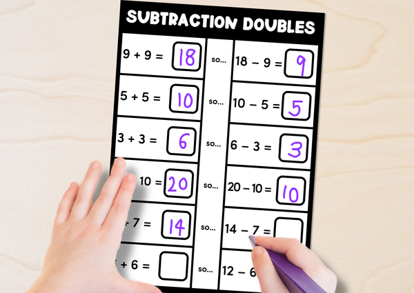 2nd grade math subtraction worksheets