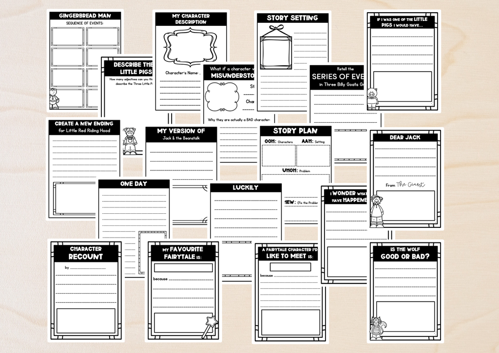 Free Printable Blank Handwriting Worksheets for Kindergarten