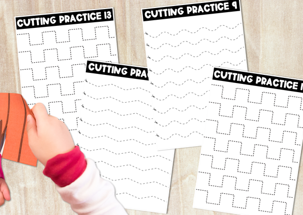 cut and paste math worksheets for kindergarten
