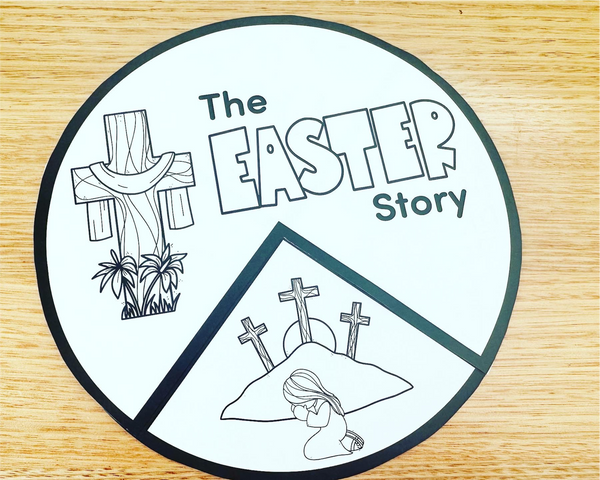 Easter story Easter writing prompts for Kindergarten