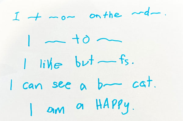 kindergarten-sentence-writing