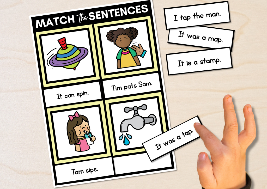 kindergarten matching worksheets