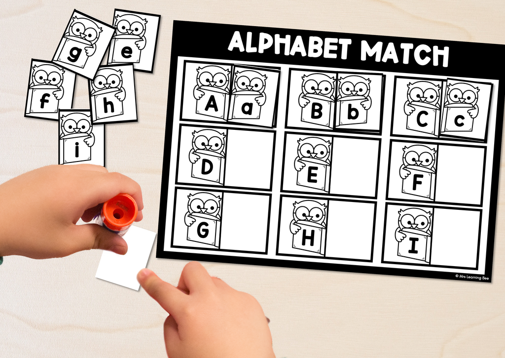 kindergarten matching worksheets