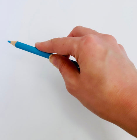 Pencil grip - digital grasp